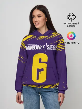 Женское худи / RAINBOW SIX SIEGE / РАДУГА 6