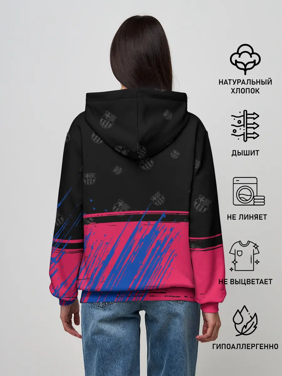 Женское худи / BARCELONA / БАРСЕЛОНА