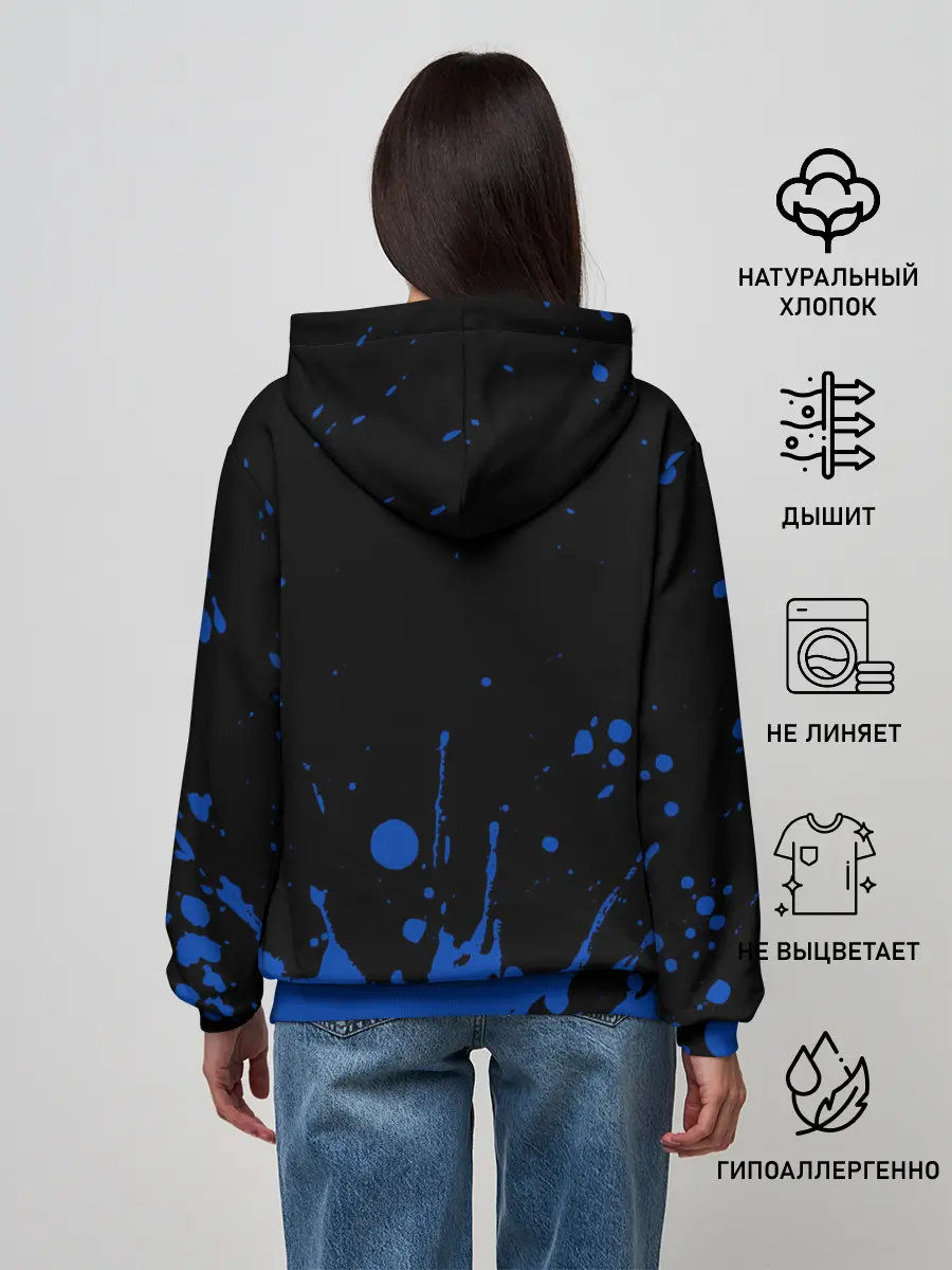 Женское худи / BARCELONA / БАРСЕЛОНА