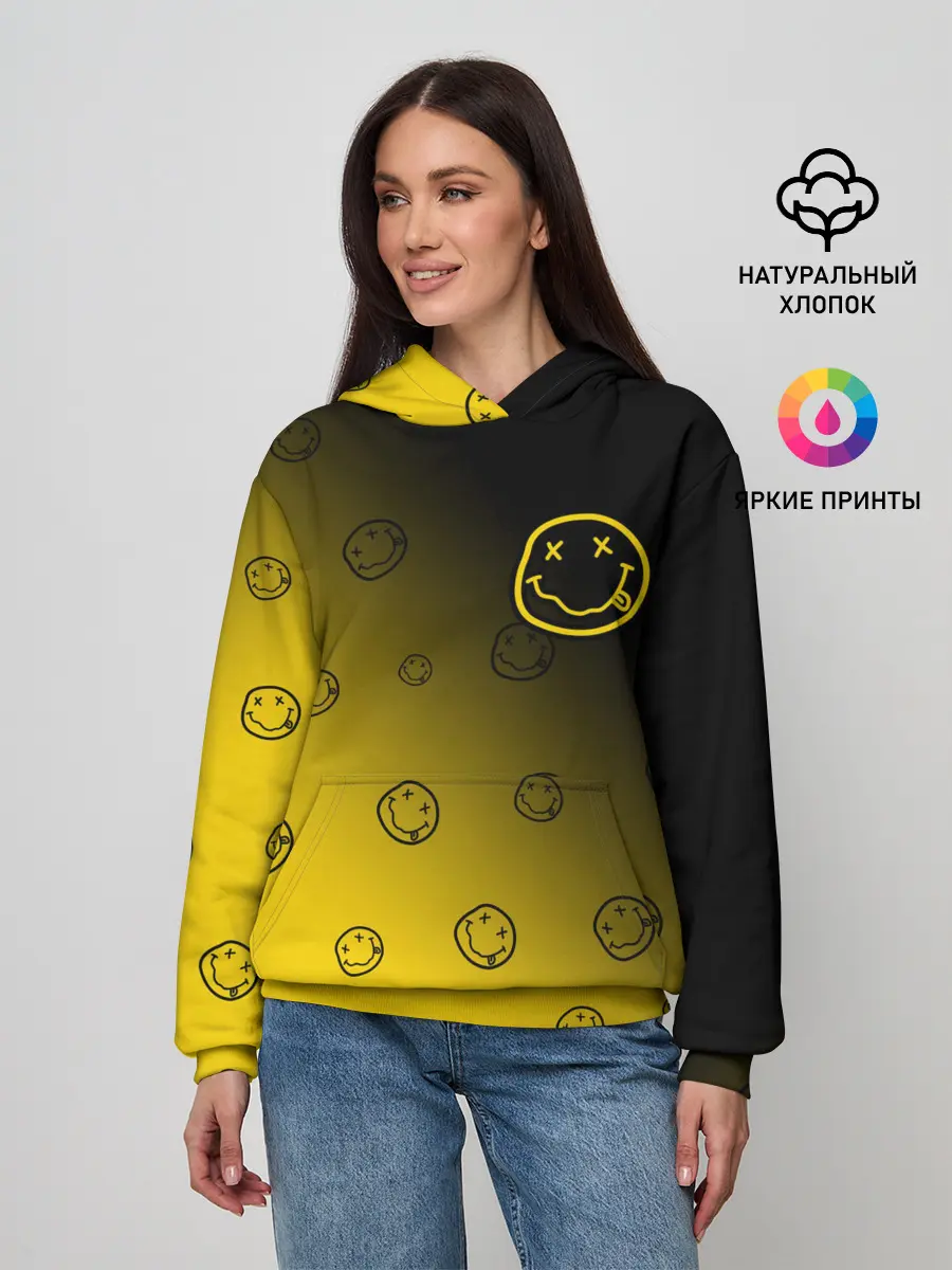 Женское худи / NIRVANA / НИРВАНА