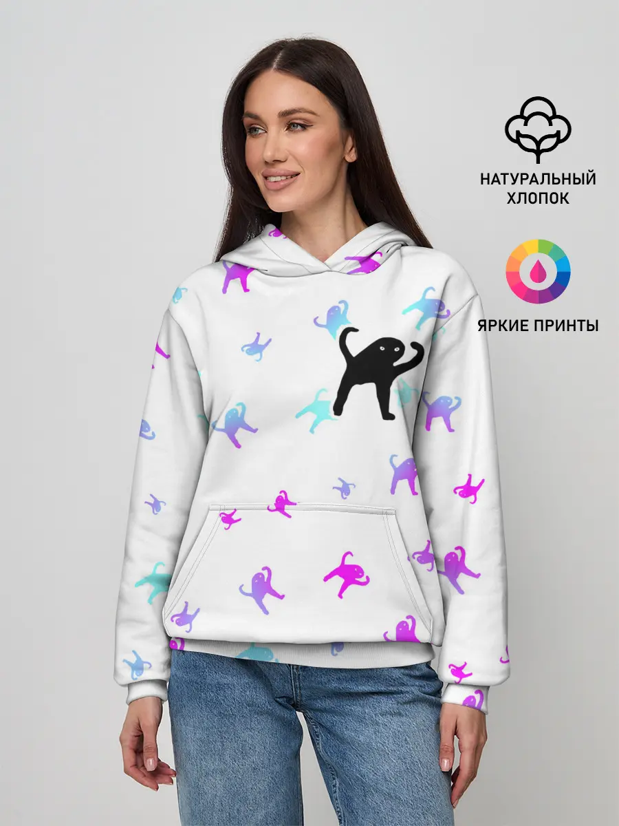 Женское худи / ЪУЪ СЪУКА