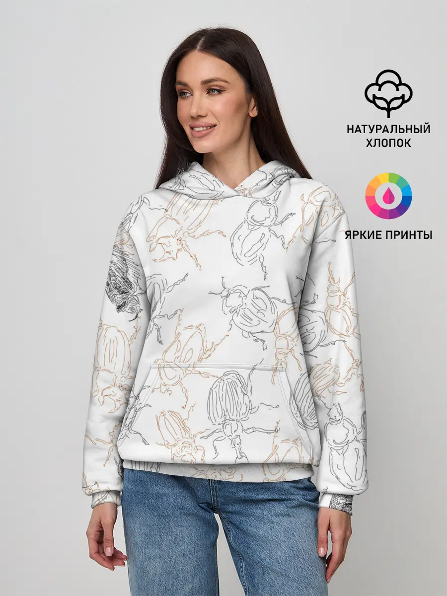 Женское худи / Ползучие жучки