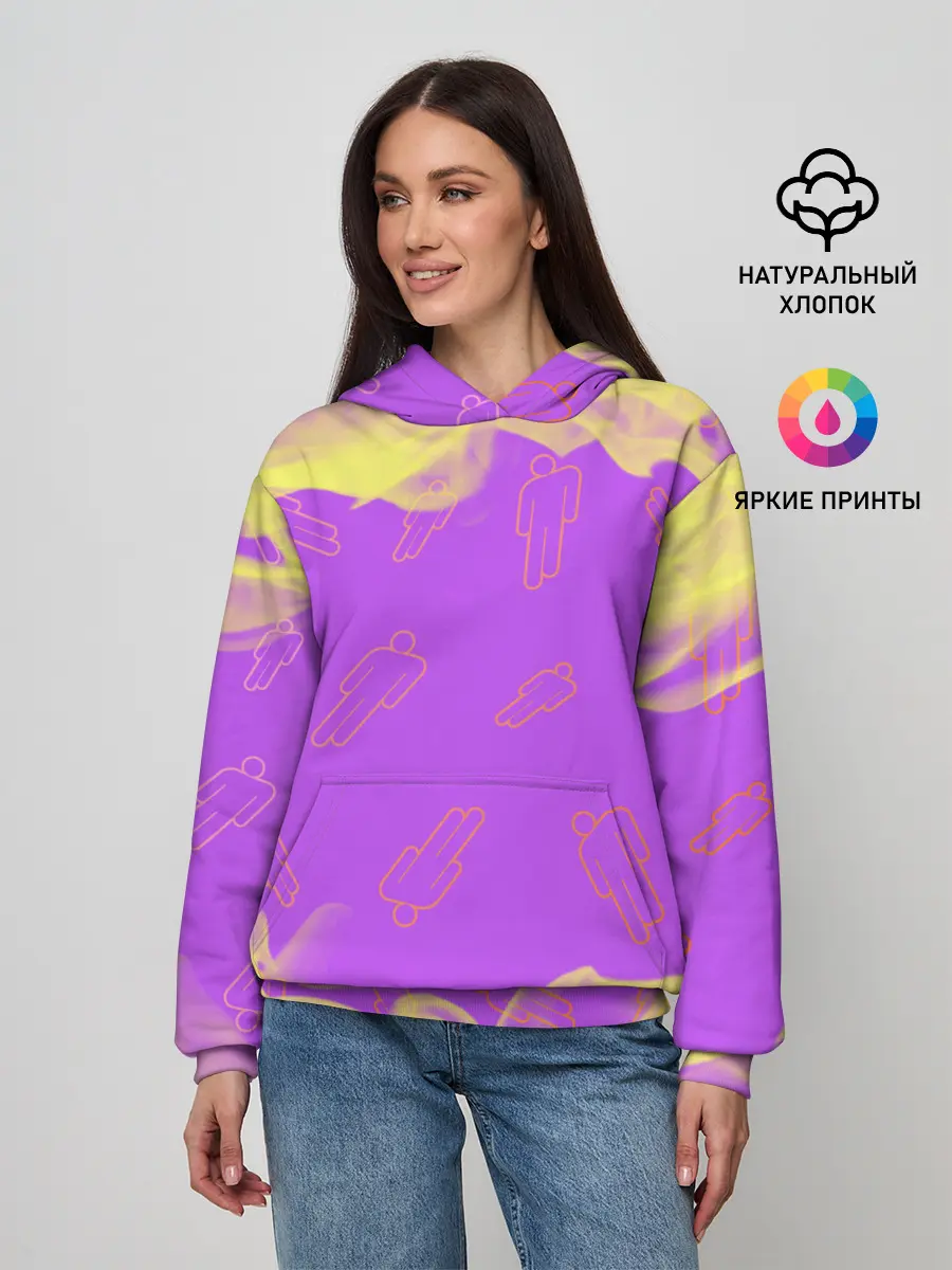 Женское худи / BILLIE EILISH / БИЛЛИ АЙЛИШ