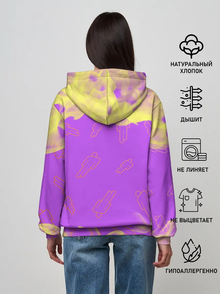 Женское худи / BILLIE EILISH / БИЛЛИ АЙЛИШ