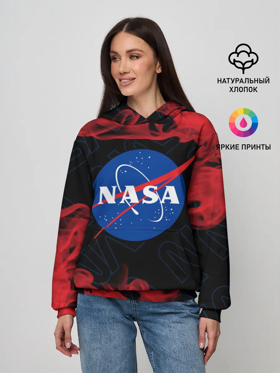 Женское худи / NASA / НАСА