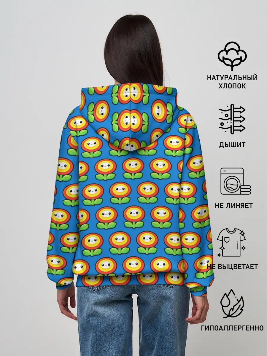 Женское худи / Super Mario