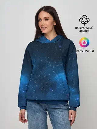 Женское худи / млечный путь