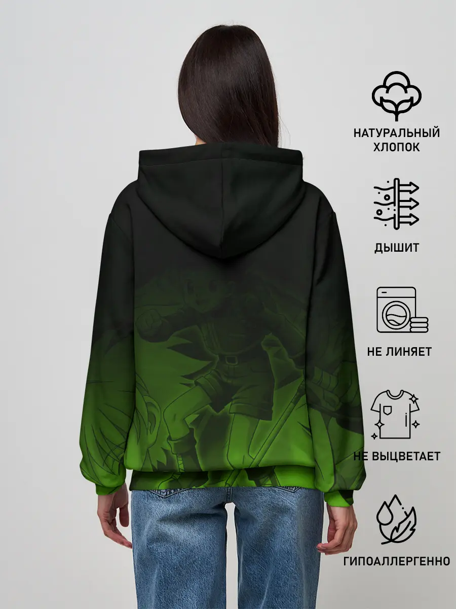 Женское худи / Хантер много героев