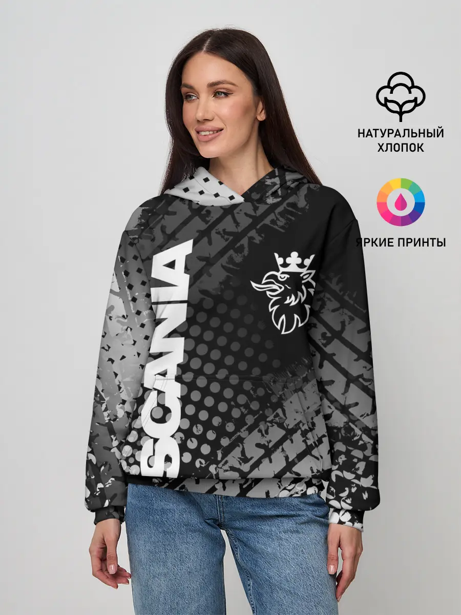 Женское худи / Scania