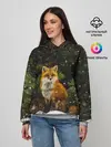 Женское худи / Лиса и снег