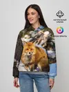 Женское худи / Лиса в лесу