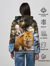 Женское худи / Лиса в лесу