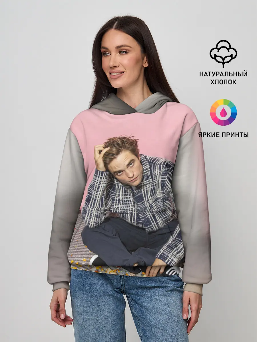 Женское худи / Роберт Паттинсон