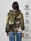 Женское худи / Волк и снег