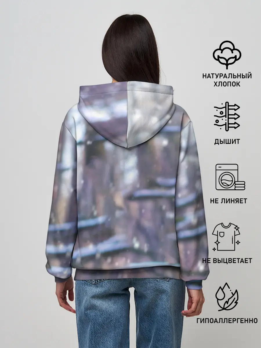 Женское худи / Золотистый Ретривер