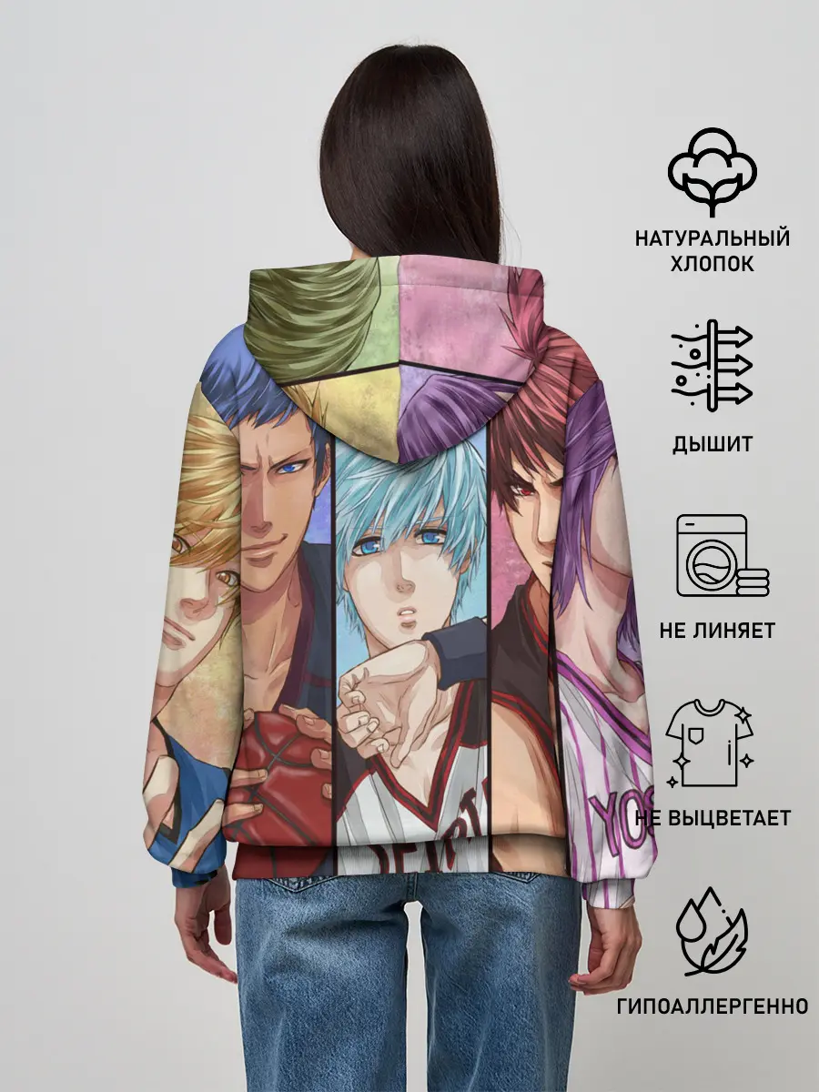 Женское худи / Kurokos Basketball