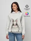 Женское худи / зайка