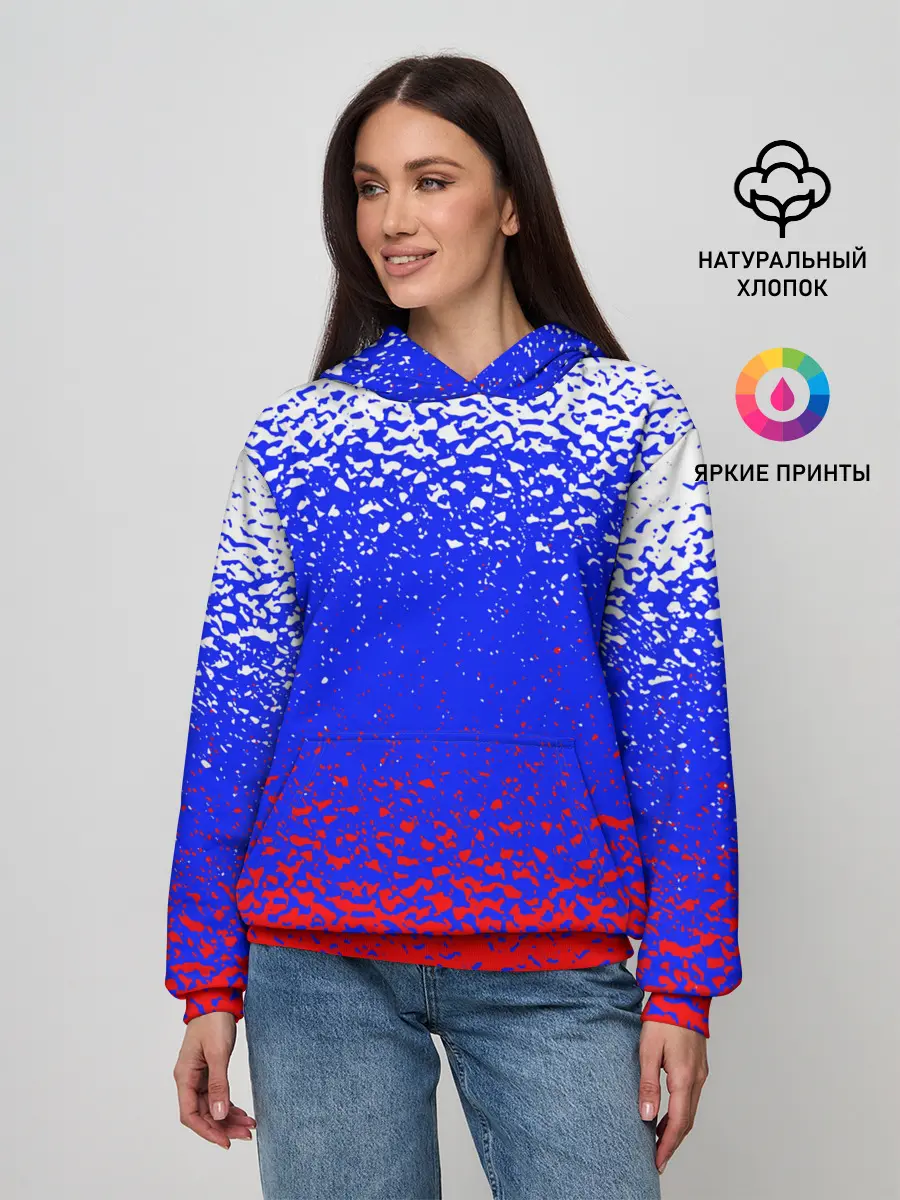 Женское худи / Текстура.