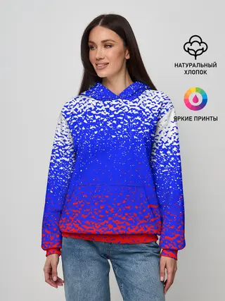 Женское худи / Текстура.