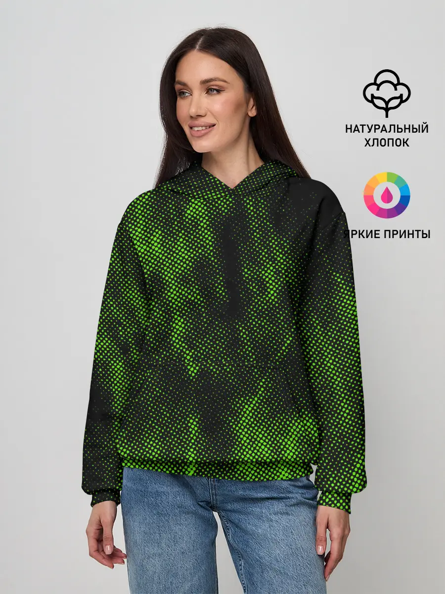 Женское худи / Текстура.