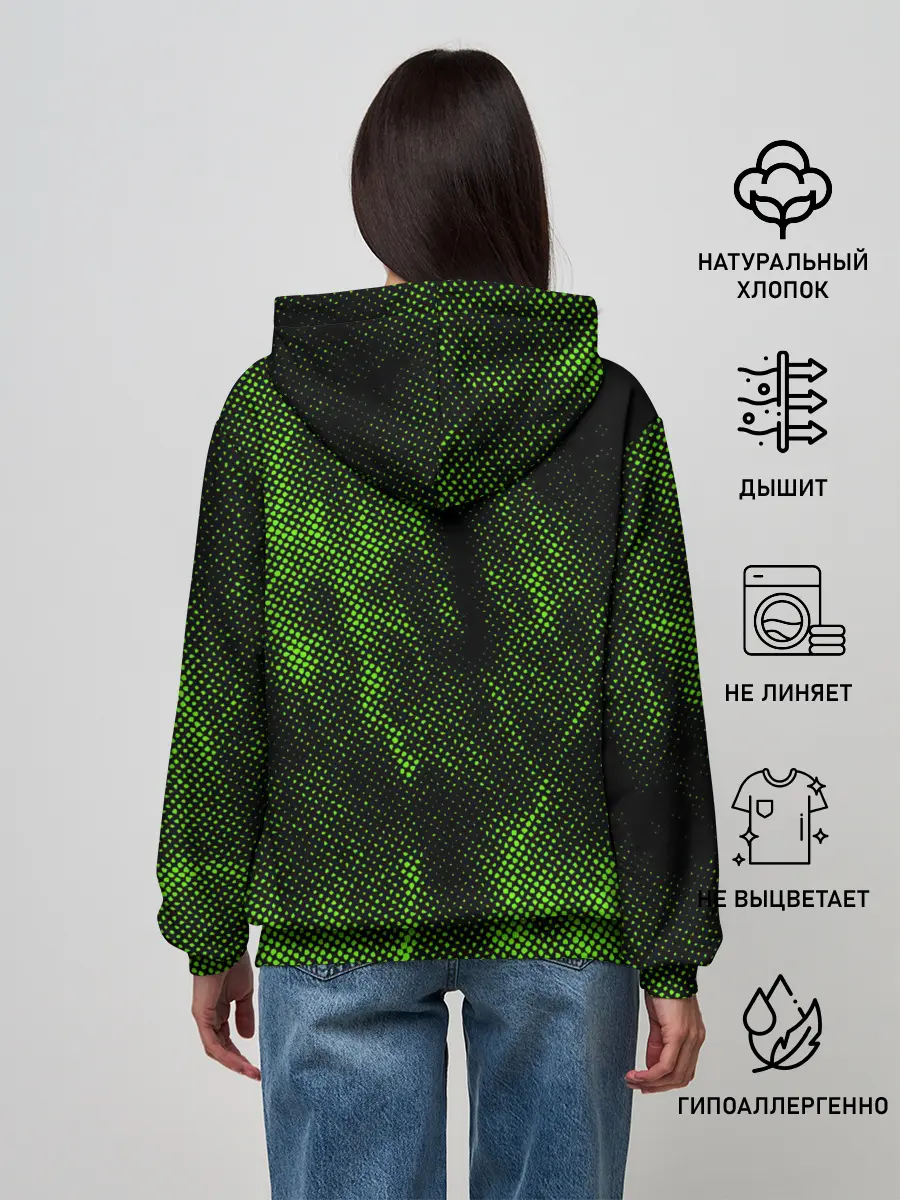 Женское худи / Текстура.