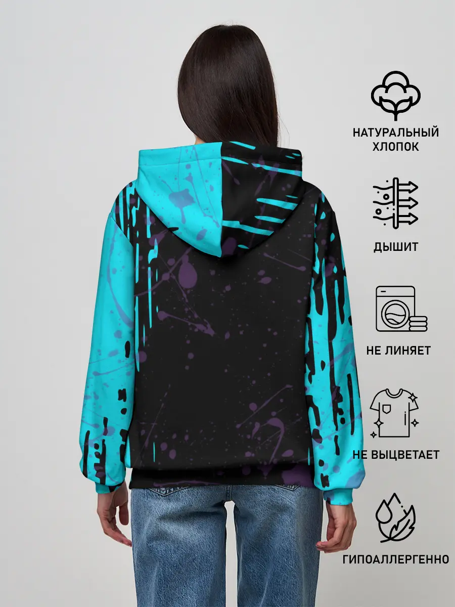 Женское худи / FORTNITE MARSHMELLO.