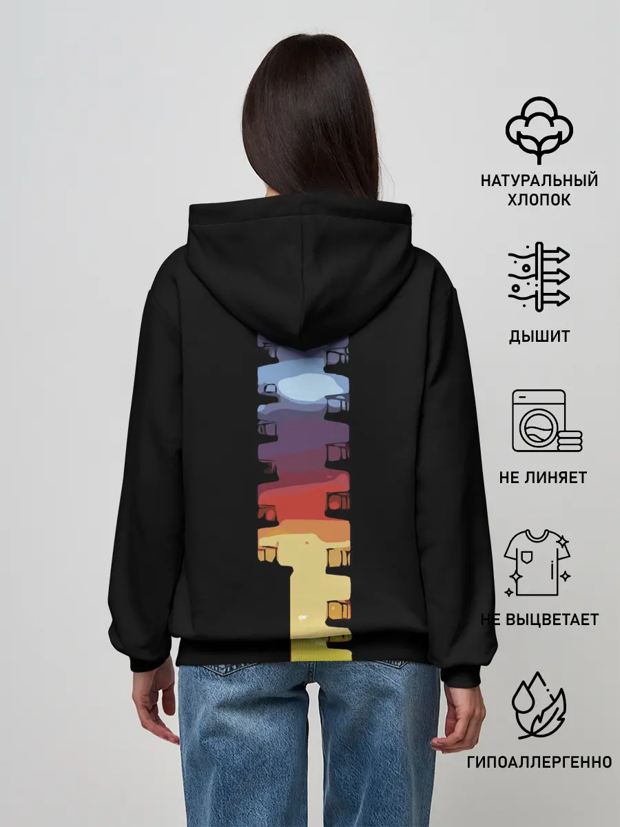 Женское худи / Балконы