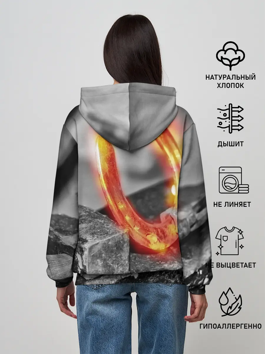 Женское худи / Подкова