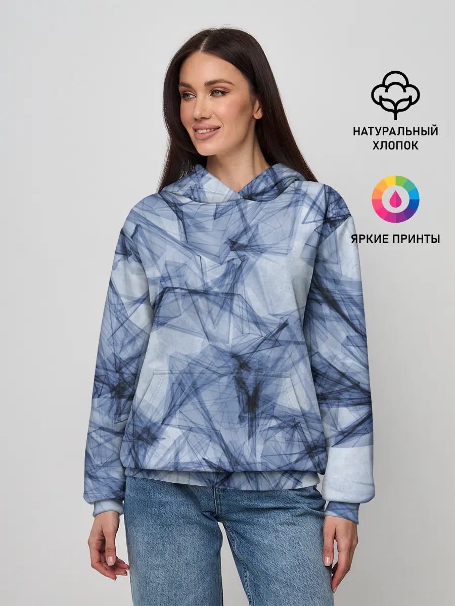 Женское худи / Текстура.