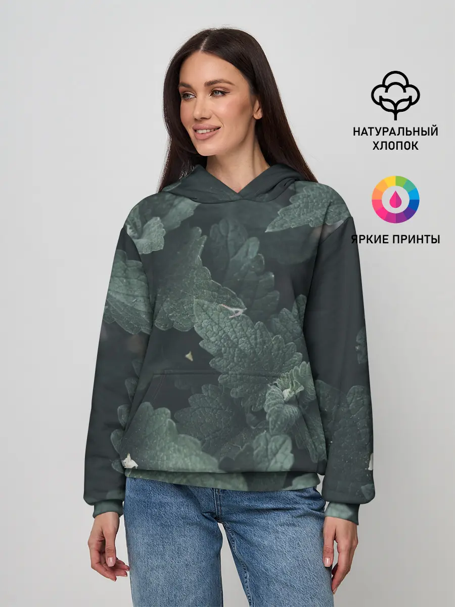 Женское худи / Мята.