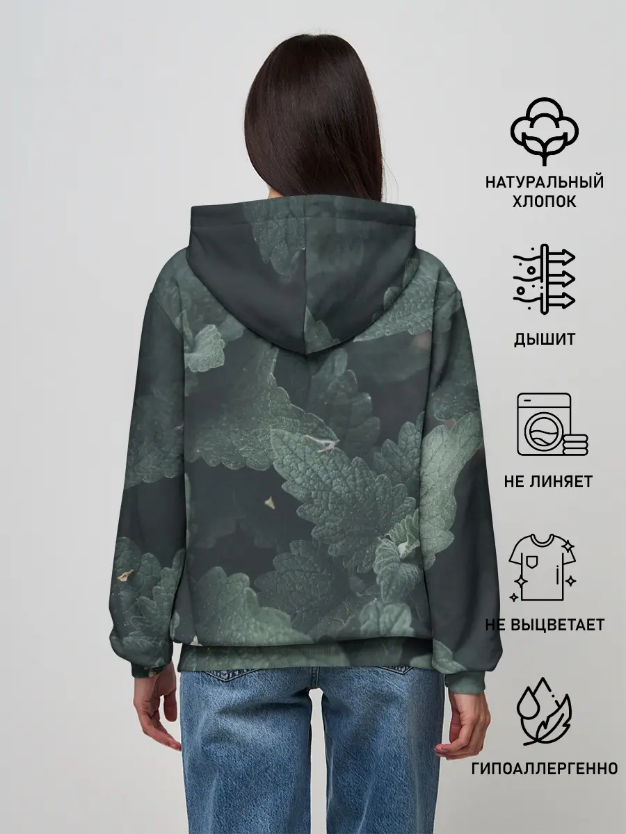 Женское худи / Мята.