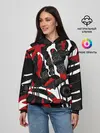 Женское худи / Abstract art
