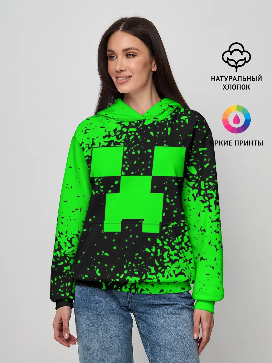 Женское худи / MINECRAFT