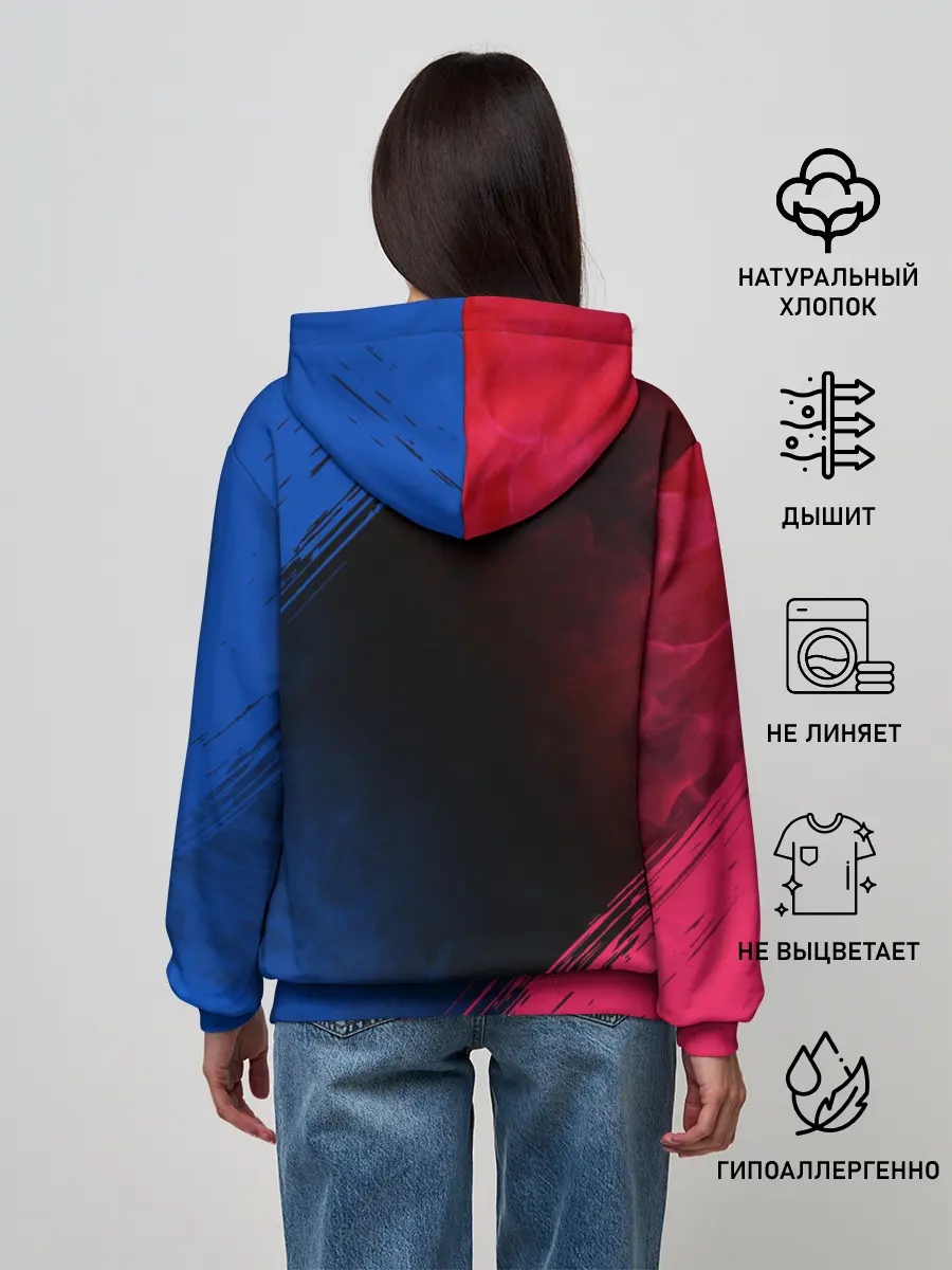 Женское худи / BARCELONA / БАРСЕЛОНА