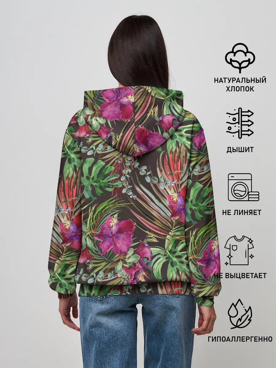 Женское худи / Тропики