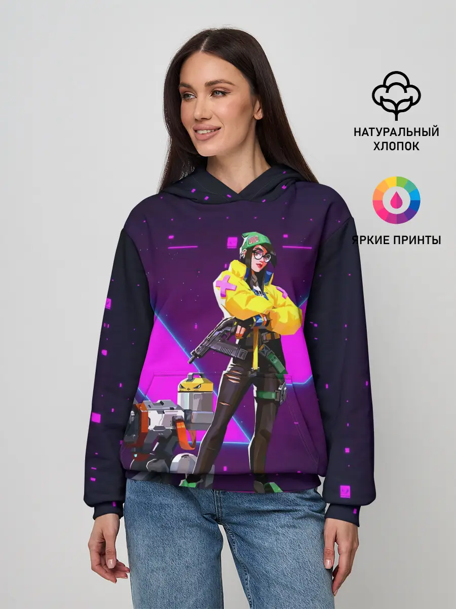 Женское худи / Valorant