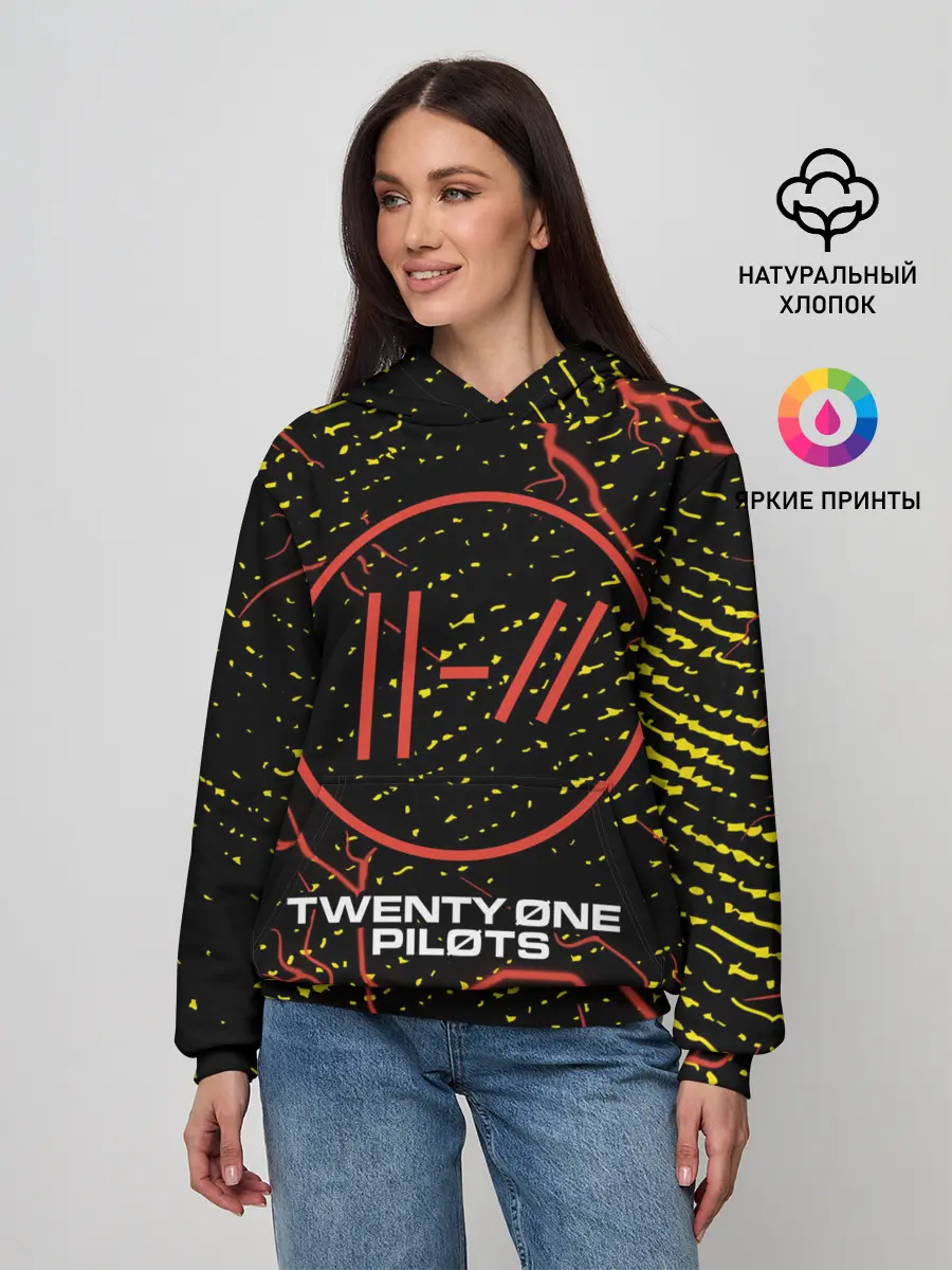 Женское худи / TWENTY ONE PILOTS / 21 PILOTS