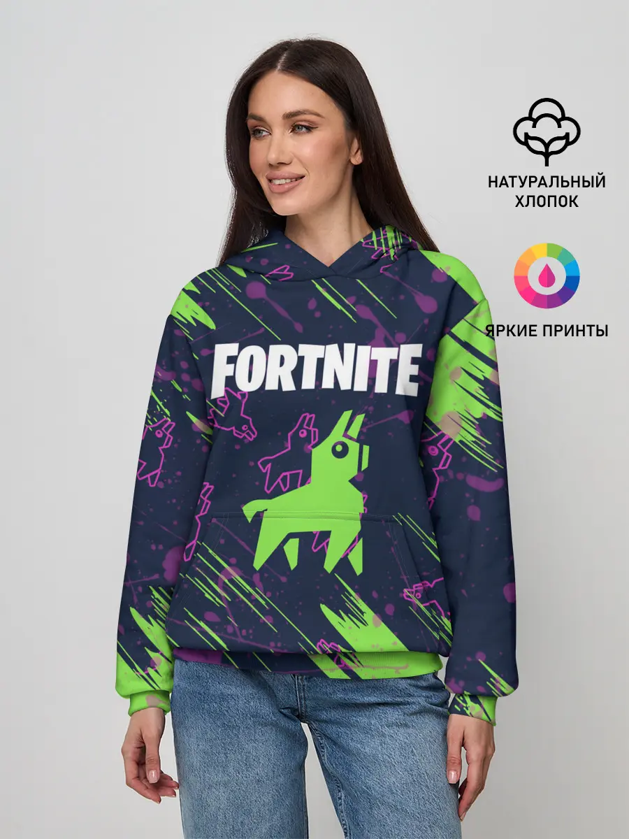 Женское худи / FORTNITE LAMA.