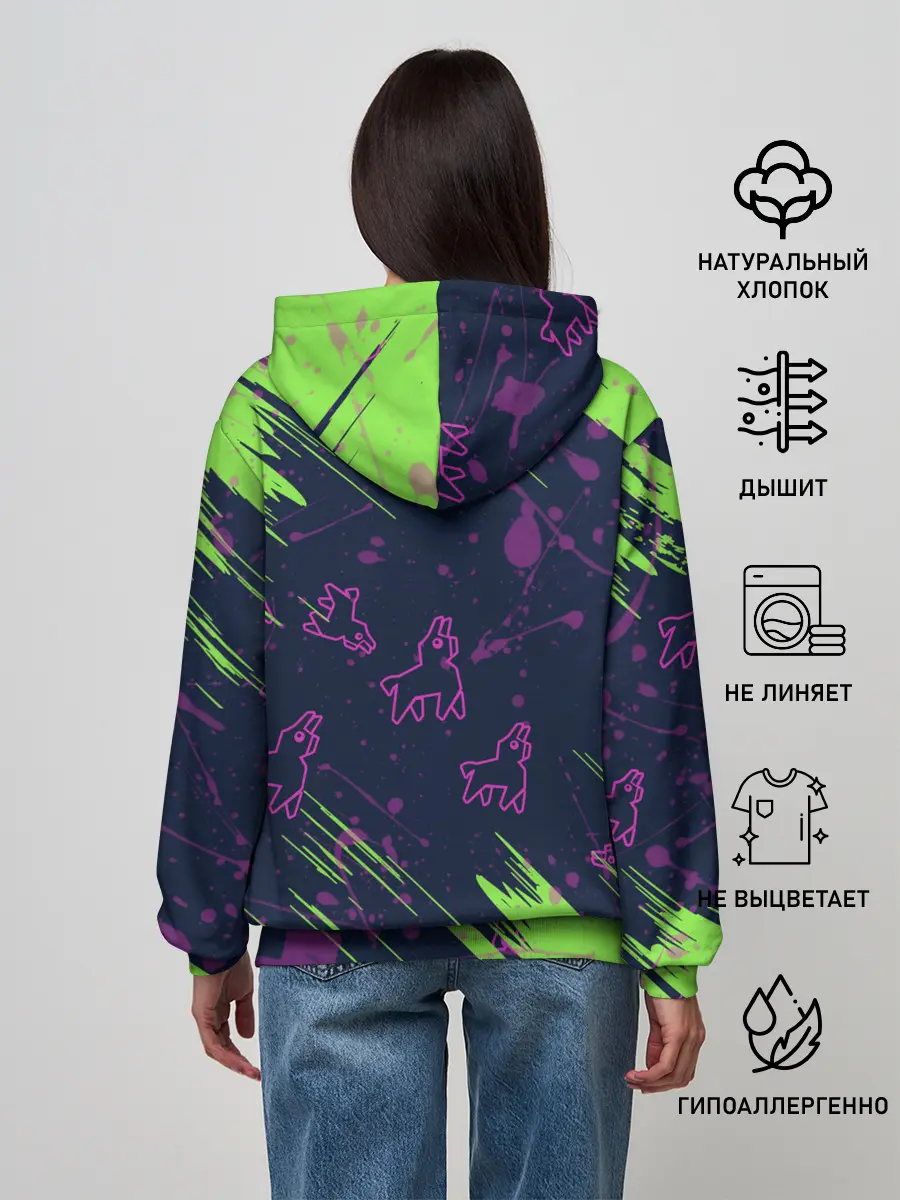 Женское худи / FORTNITE LAMA.