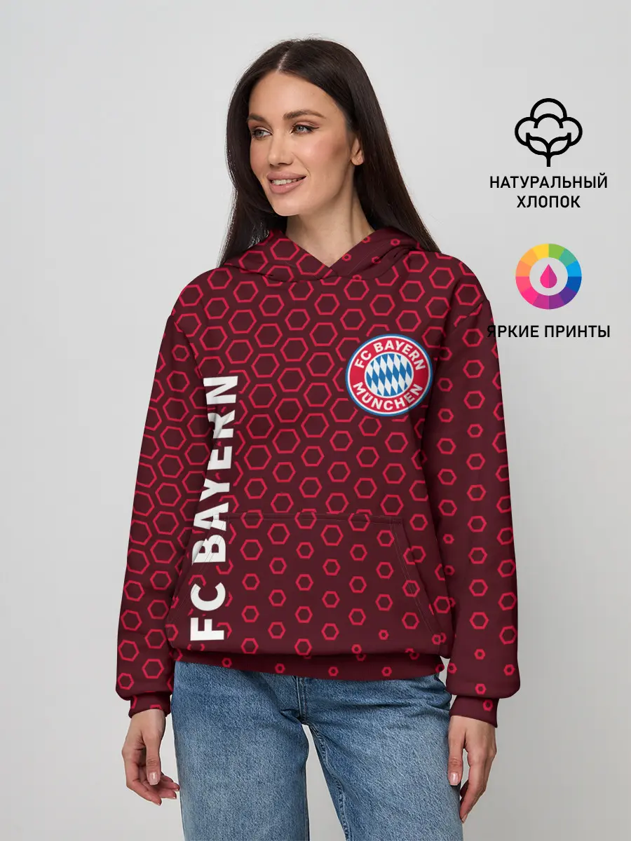 Женское худи / FC BAYERN / БАВАРИЯ