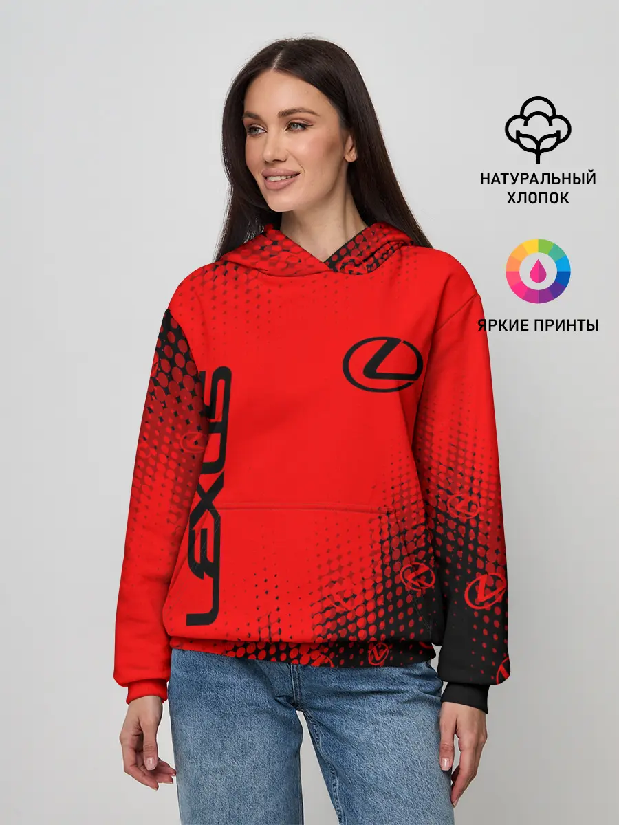 Женское худи / LEXUS / ЛЕКСУС