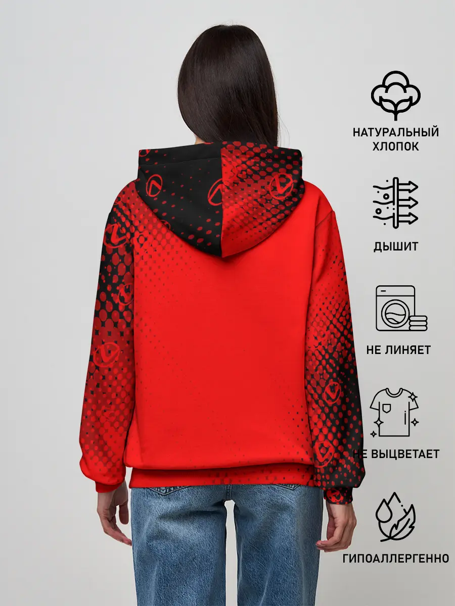 Женское худи / LEXUS / ЛЕКСУС