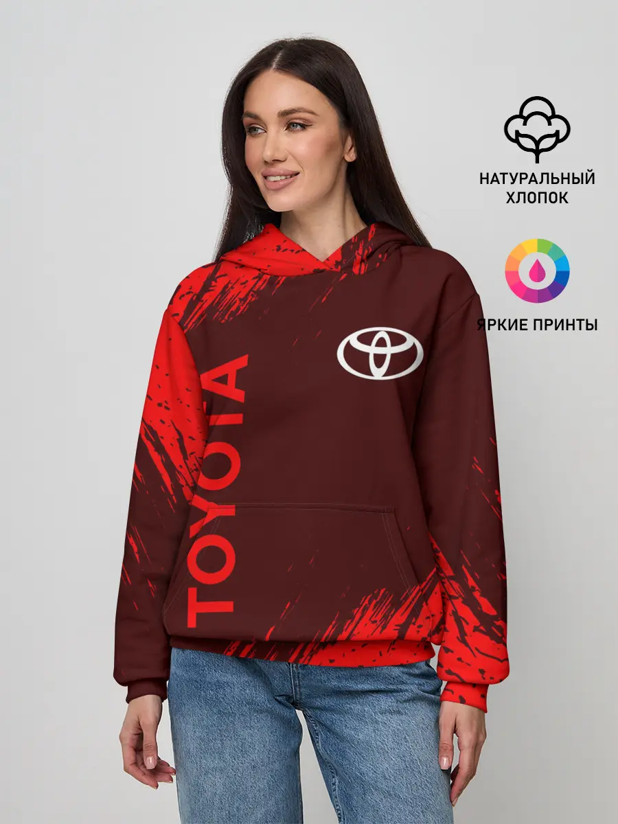 Женское худи / TOYOTA / ТОЙОТА