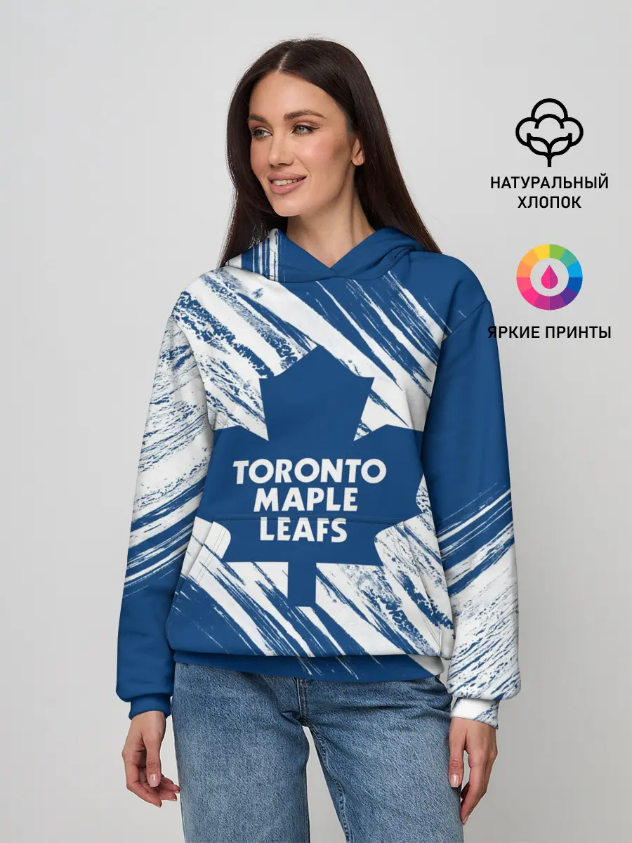 Женское худи / Toronto Maple Leafs,