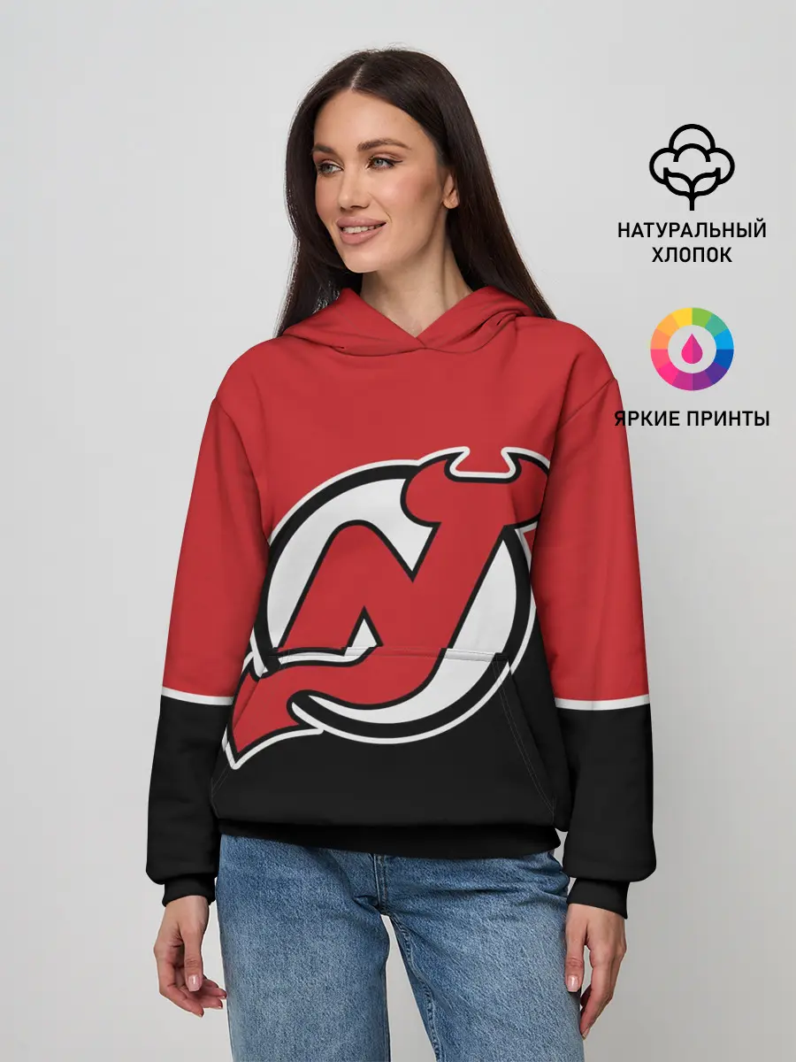 Женское худи / New Jersey Devils