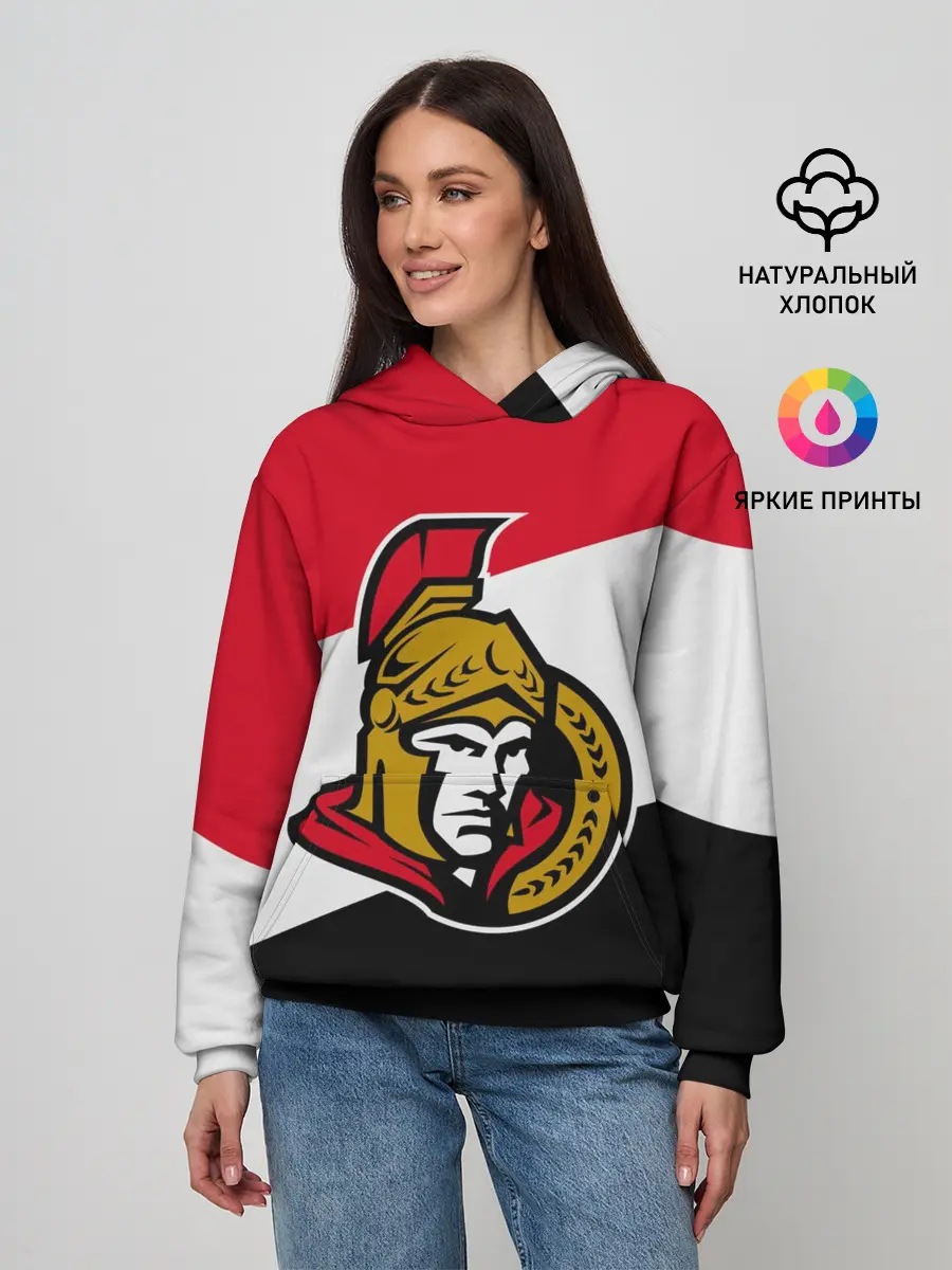 Женское худи / Оттава Сенаторз