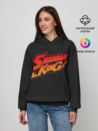 Женское худи / Огненный логотип Shaman King