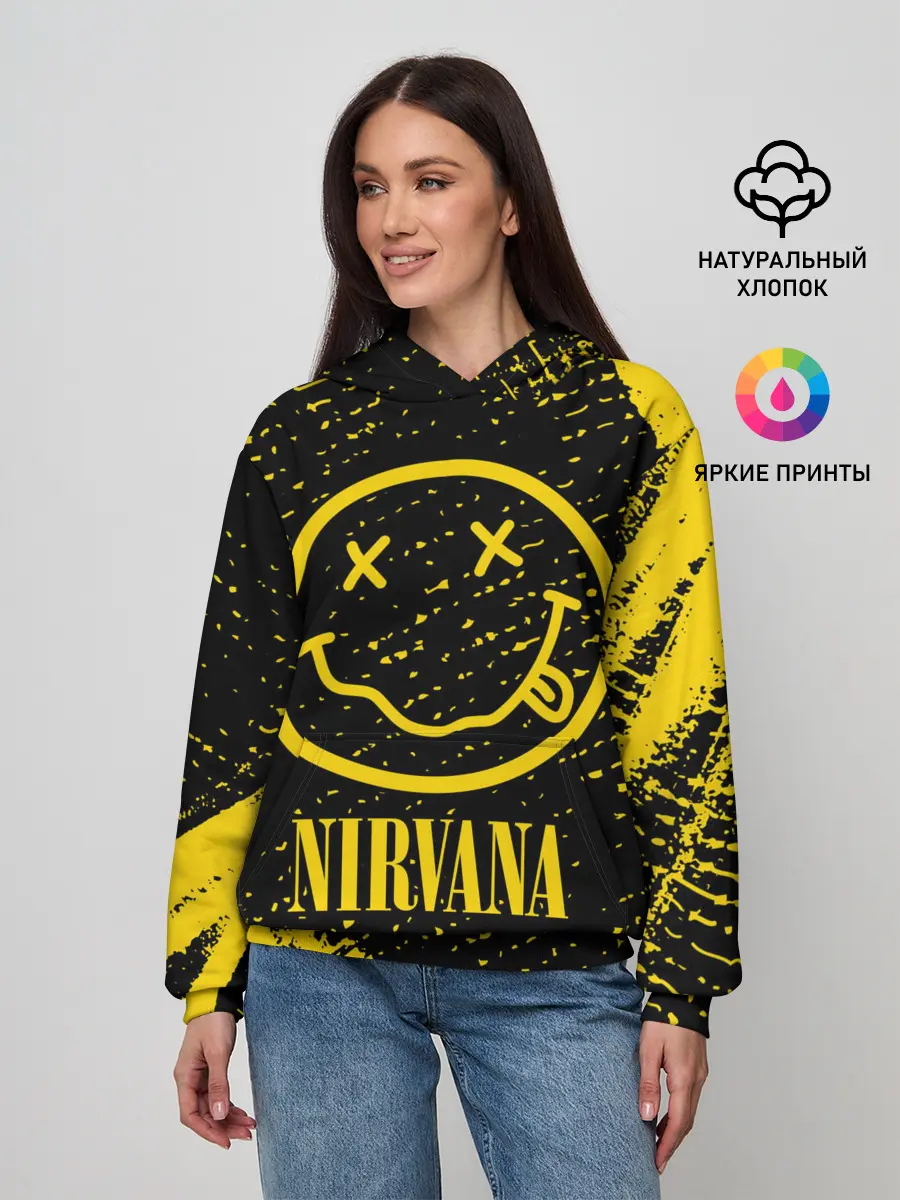 Женское худи / NIRVANA / НИРВАНА