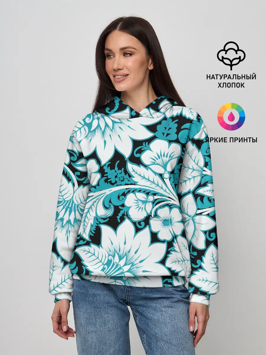 Женское худи / Хохлома 2021
