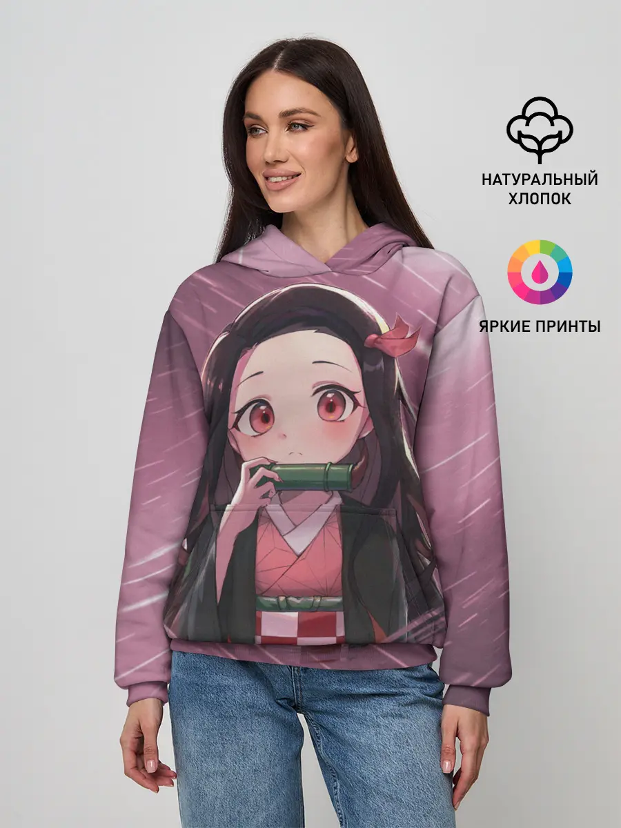 Женское худи / Незуко Камадо